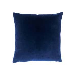 NAVY BLUE VELVET THROW PILLOW